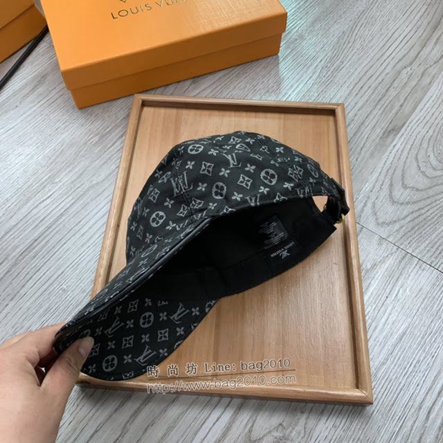 LV新品男士帽子 路易威登經典印花鴨舌帽棒球帽  mm1346